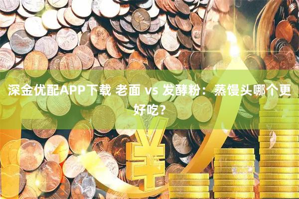 深金优配APP下载 老面 vs 发酵粉：蒸馒头哪个更好吃？